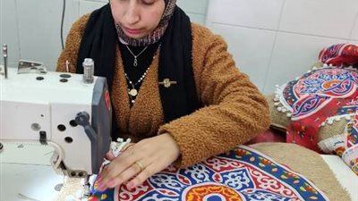 قومي المرأة بكفر الشيخ يقيم دورة تدريبية لتصنيع فانوس رمضان