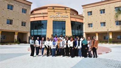 كلية الصيدلة بقنا تنظم حفل ترفيهى لدعم مرضى شفاء الأورمان بالأقصر