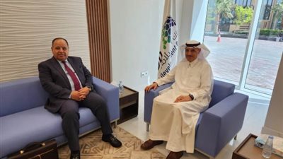 معيط و الجاسر فى لقاءً تعزيز التعاون في مجالات التجارة والاستثمار