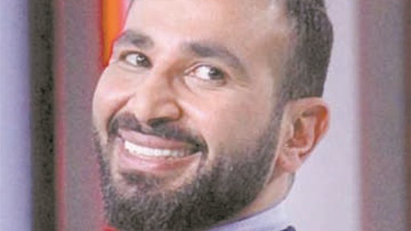 المطرب أحمد سعد