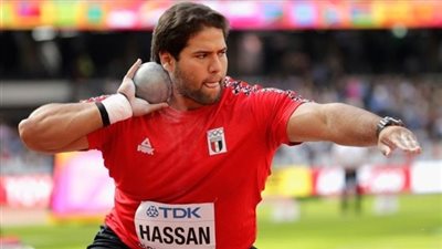 مصطفى عمرو يتأهل لبطولة العالم برقما قياسيا في دفع الجلة