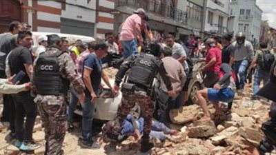 ارتفاع حصيلة القتلى إثر زلزال الإكوادور إلى 12 شخصاً