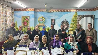 تكريم قادة الفرق الكشفية والإرشادية بتعليم الخانكة