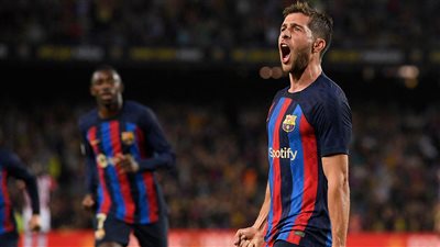 سيرجي ربورتو يمنح برشلونة التعادل أمام المارينجي فى الشوط الأول