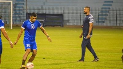 اختبار طبي لمدافع غزل المحلة لتحديد موقفه من مباراة الاتحاد