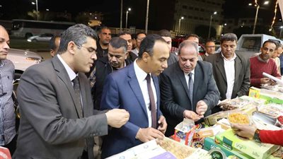 نائب محافظ المنيا يتابع انضباط أسعار السلع الغذائية بالمنافذ