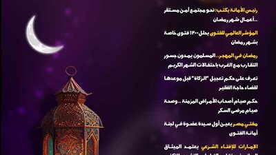 فى عددها الجديد..جسور تسلط الضوء على روحانيات شهر رمضان
