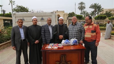 65 ألف شنطة رمضانية لتوزيعها على الأسر المستحقه بكفرالشيخ