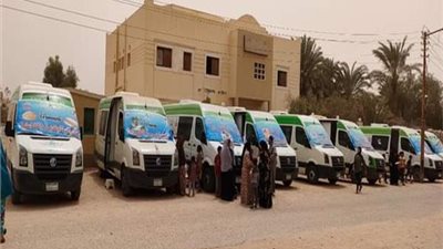 تنظم قافلة طبية لأهالي قرية بنى حسن بمركز ابو قرقاص