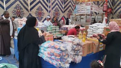 تحرير ١١٣٢ محضر وصرف ٤٤ مليون جنيه سلع تموينية بالأقصر
