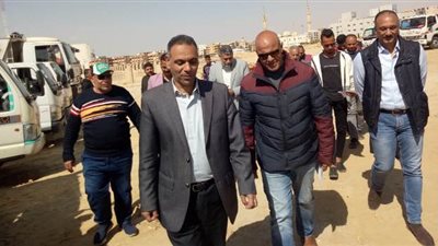 رئيس جهاز بدر يشهد إصطفاف معدات أهم الخدمات المقدمة للمواطنين صور