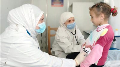 تقديم الخدمات الطبية ل 1917 بقرية بني حسن الشروق بابو قرقاص