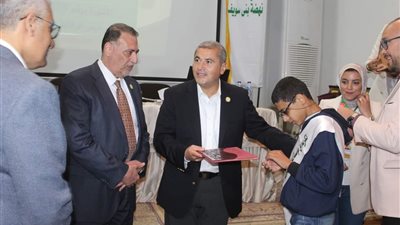 نهضة بنى سويف تكرم حفظة القران الكريم من اصحاب الهمم