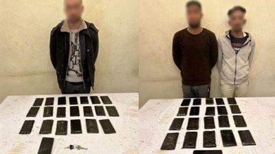 ضبط 3 عناصر إجرامية يروجون المخدرات بالقاهرة ودمياط