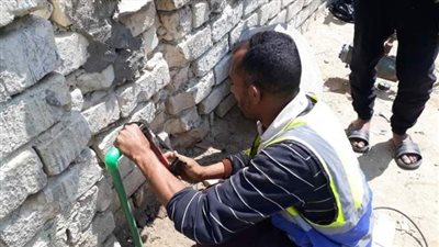 تركيب 40 وصلةمياه منزلية بالمجان للأكثر احتياجاً بأبوحماد