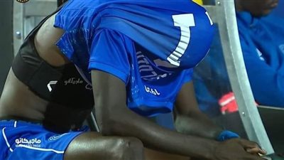 لقطة لاعب الهلال السودانى تتصدر السوشيال ميديا بعد الهدف الثالث