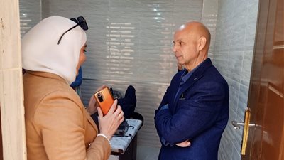 مسعود يتفقد المركز الدولي لتطعيم المسافرين