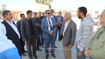 إستعداد الصوامع المعدنية لاستقبال موسم توريد القمح بالمنوفية
