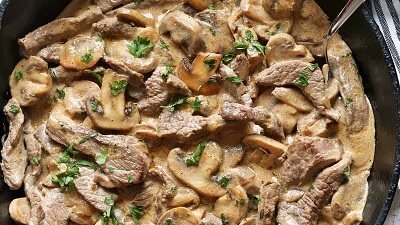 طريقة عمل بيف ستروجانوف