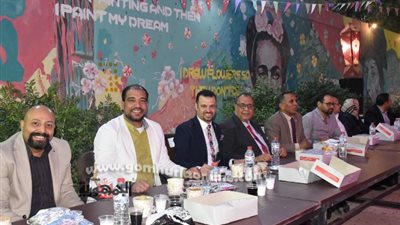 فقرات فنية فى الإفطار الجماعى لكلية الفنون بجامعة الأقصر