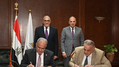 بروتوكول تعاون لتجديد وصيانة محطات الري والصرف علي مستوي الجمهورية