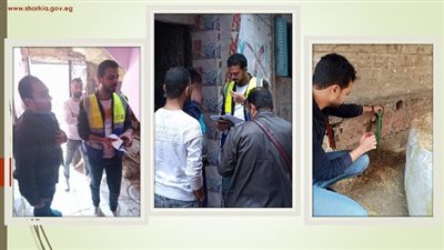 حملات مكثفة لرفع وصلات المياه المخالفة والعدادات المعطلة بالشرقية