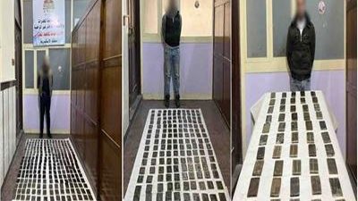الداخلية تضبط 4 مجرمين بـ 42 كيلو حشيش بالإسكندرية