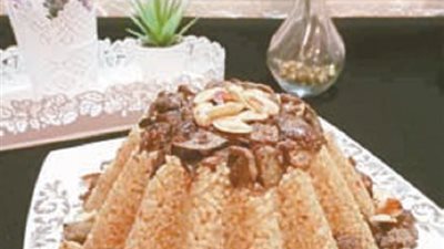 الإفطار: البط الروستو مع الأرز بالخلطة