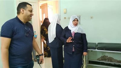 وكيل وزارة الصحة بأسيوط يتفقد مركز طب الأسرة بدرنكة
