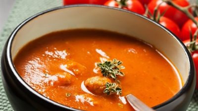 شوربة الطماطم بطريقة جديدة وطعم احلى