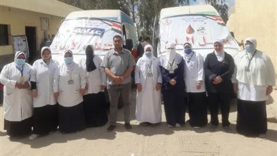 الكشف وتوفير العلاج لـــ 1400 حالة في قافلة طبيه بقرية سنور