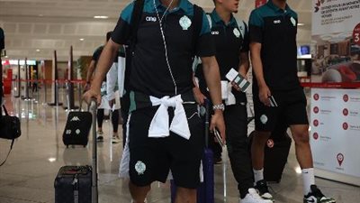 بعثة الرجاء تغادر الى القاهرة لمواجهة الاهلى بدورى الابطال