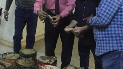 بيطري المنيا يضبط 149 كجم أسماك مملحة غير صالحة للاستهلاك