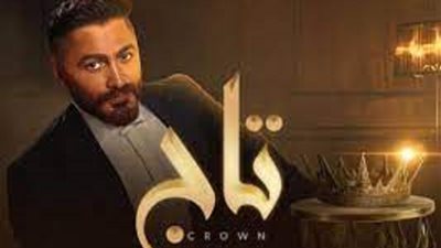 تانر حسنى يروج لفيلمة الجديد 