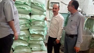 ضبط طن دقيق بلدي مدعم بغرض الاحتكار خلال حملة تموينية بمركز ملوي