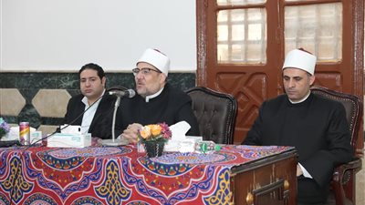 وزير الأوقاف يلتقى أئمة ودعاة بني سويف