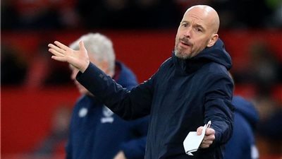 تين هاج يشيد بلاعبي مانشستر يونايتد التأهل لنهائي كأس الاتحاد