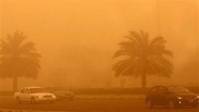 عواصف ترابية وانخفاض درجات الحرارة في الوادي الجديد