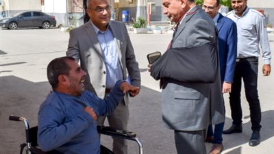 جوله لرئيس جامعة بني سويف على الإدارات والأقسام
