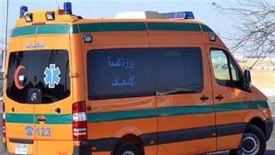 إصابة 4 أشخاص فى حادثى سير بطريق ببنى سويف