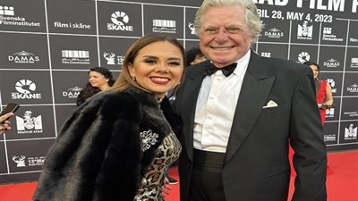 حسين فهمي يشارك فى مهرجان مالمو للسينما العربية
