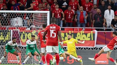 الشوط الاول مباراة الاهلى والرجاء ... بث مباشر اياب ربع نهائي دوري أبطال أفريقيا
