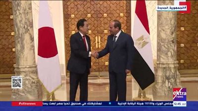 السيسى: تقدير مصرى بالغ لمشاركة اليابان فى دعم مسار التنمية ببلادنا