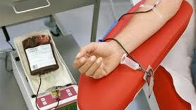 حملة للتبرع بالدم في مديرية أمن المنيا