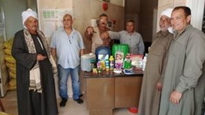 توفير بدائل المبيدات والأسمدة الكيماوية لمزارعي القنطرة شرق