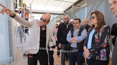 محافظ دمياط تتابع تطوير كوبرى دمياط التاريخى 