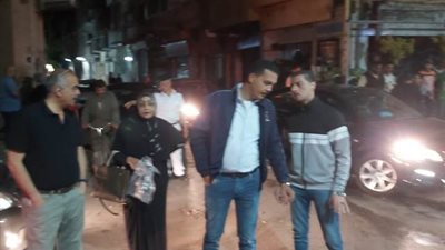رفع اشغالات كافيه شهير بالدقي ومتابعة مواعيد الغلق للمحلات