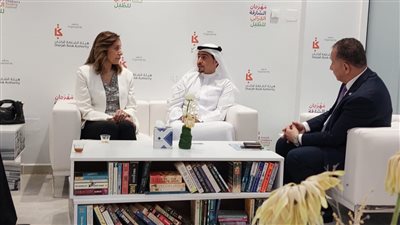 الكيلاني تلتقي رئيس هيئة الشارقة للكتاب لتوقيع بروتوكول تعاون