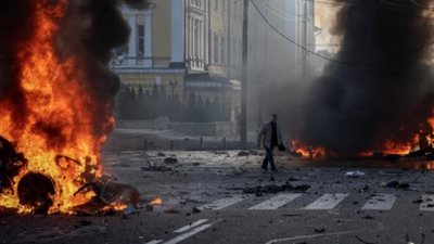 انفجارات كبيرة تدوي في العاصمة الأوكرانية كييف