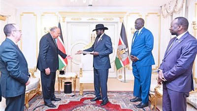 وزير الخارجية يلتقي الرئيس سلفا كير في مستهل زيارته إلى جنوب السودان